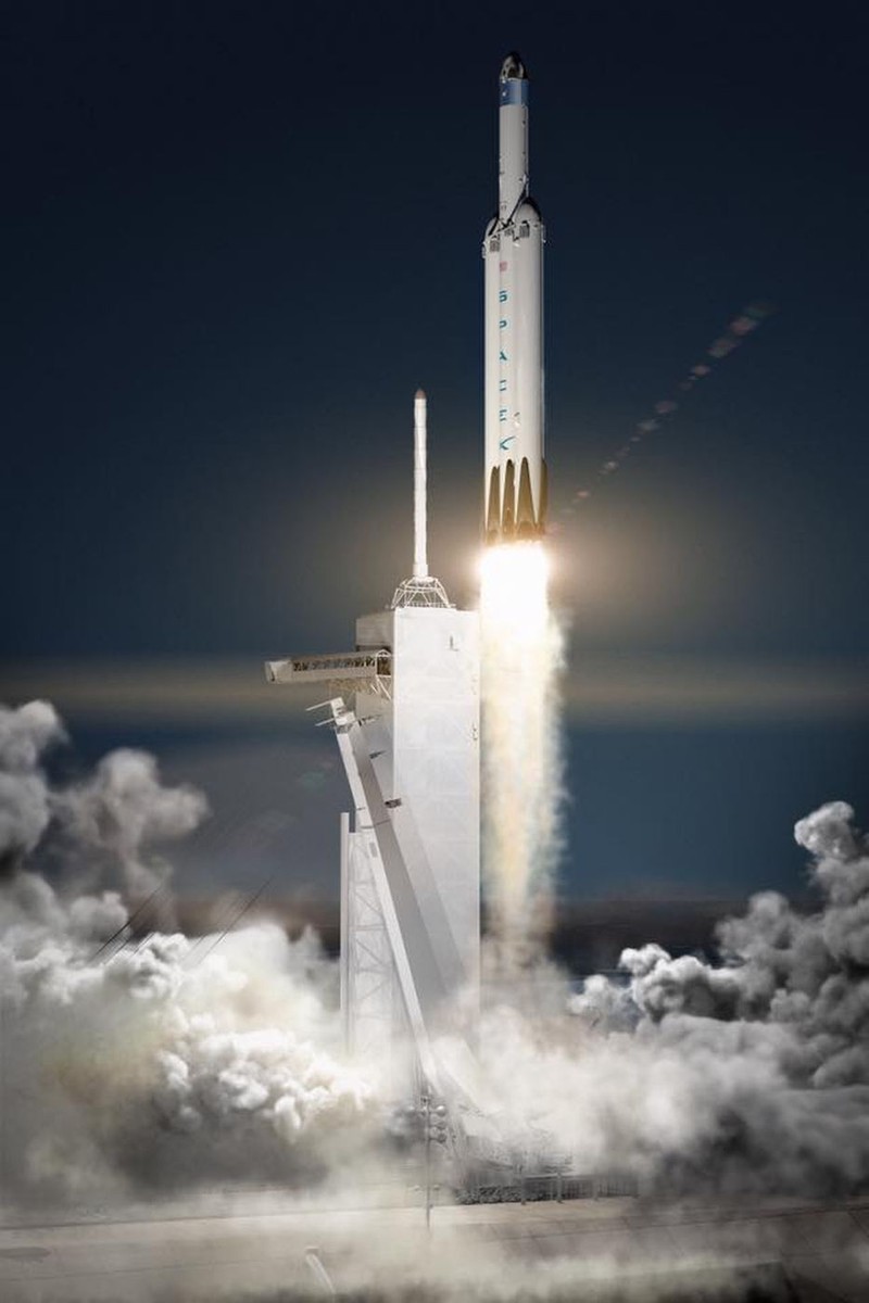 Tau vu tru Red Dragon SpaceX bay len sao Hoa vao 2018-Hinh-2